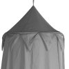 baldachýn nad postelí, 230 x 65 cm, šedá