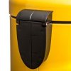 Koš na odpadky s pedálem 30L RETRO, nerezová ocel, žlutá