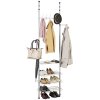 Teleskopický organizér na oblečení APOLLON, stojan do chodby WENKO