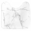 Koupelnová předložka k WC MARBRE, 45 x 45, mramorová