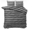 Manželské povlečení MARI, 200 x 220 cm, tmavě šedá, SLEEPTIME