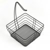 Košík na ovoce,  36 x 26 x 26 cm, černý , ZELLER