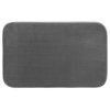 Předložka do koupelny SOFT, 80 x 50 cm, šedá, polyester