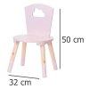 Dětská židle, růžová