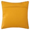 Polštář na čtvercový polštář, žlutý polštář, polštář, 38 x 38 cm