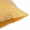 Polštář na čtvercový polštář, žlutý polštář, polštář, 38 x 38 cm