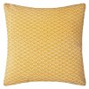 Polštář na čtvercový polštář, žlutý polštář, polštář, 38 x 38 cm