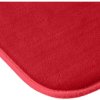 Měkká pěnová koupelnová rohož, 48 x 80 cm, červená