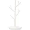 Stojan na šperky, strom MASAI, 29 cm, bílý