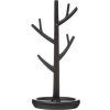 Stojan na šperky, strom MASAI, 29 cm, černý