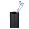 Kelímek na zubní kartáčky POLARIS MATT, černý, 7 x 11 cm, WENKO