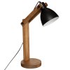 Stolní lampa CUBA, výška 56 cm, dřevěná