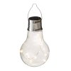Solární závěsné světlo LED  O 9 cm, ve tvaru žárovky