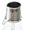 Solární závěsné světlo LED  O 9 cm, ve tvaru žárovky