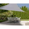 Sluneční plachta trojúhelníková, 3,6 x 3,6 x 3,6 m, šedá