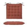 Podsedáky na židle, 38 x 38 cm, hnědá barva