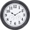 Nástěnné hodiny LOFT, černé, 40 cm