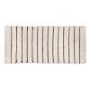 Koupelnová předložka STRIPED, béžová, 50 x 120 cm
