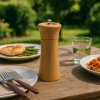 Młynek do pieprzu ręczny z drewna kauczukowego, Ø 5,8 x 14 cm, KESPER
