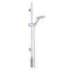 Sprchová tyč LED, 94 cm, sprchová hlavice a sprchová hadice, WENKO