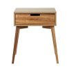 Mini komoda, odkládací stolek se zásuvkou, olše, Wenko