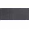 Zástěna na balkón, polyester, 445 x 76 cm, tmavě šedá