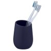 Keramický kelímek na zubní kartáčky BADI, WENKO, tmavě modrý