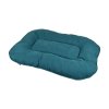 Pelíšek pro psa SOFTY, mikrovlákno, 69 x 52 x 5 cm, modrý