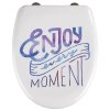 WC prkénko s originálním nápisem ENJOY - duroplast, WENKO