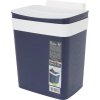 Koš na odpadky s víkem, závěsný, 4 L, tmavě modrý