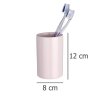 Kelímek na zubní kartáčky POLARIS PASTEL PINK, WENKO
