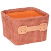 Úložný košík do koupelny ANELA, 14 x 14 cm, růžový, WENKO