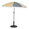 Plážový slunečník s třásněmi, ? 160 cm, vícebarevný