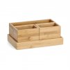 Boxy pro uskladnění, organizéry, 100% bambus - 4 ks, ZELLER
