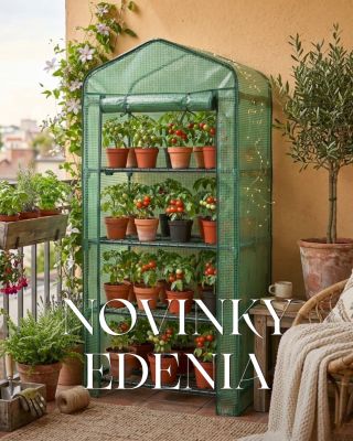 🍃 Vypěstujte si vlastní pohodu s EDENIA 🍃 Malý balkon nebo velká zahrada? Na tom nezáleží 💚 S novými zahradními tunely...