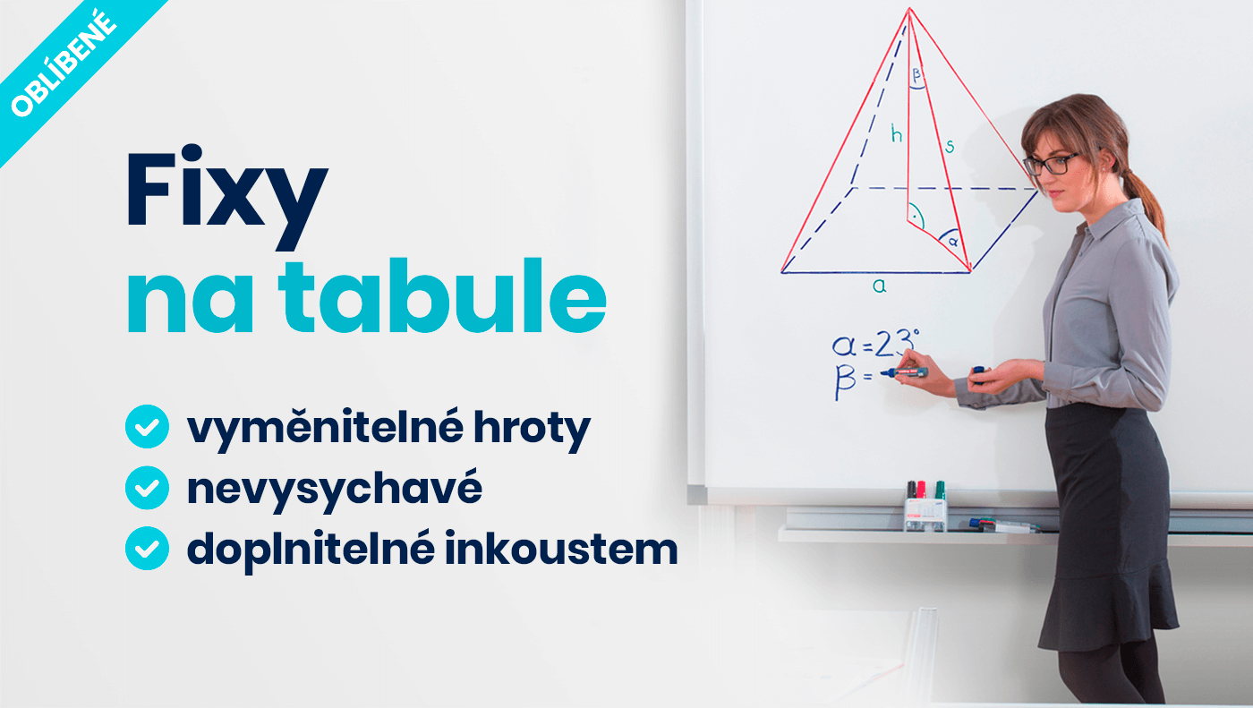 Popisovače na bílé tabule