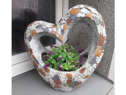 Obal na květiny srdce