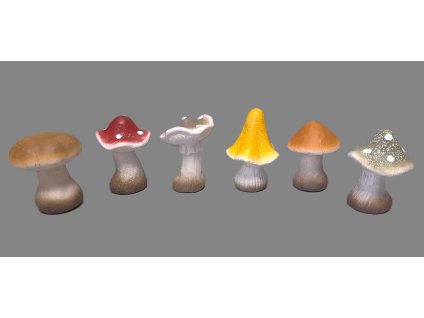 Houba keramická větší sd 6ks