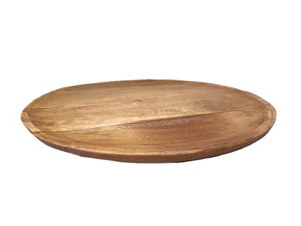 Tác kulatý hnědý větší