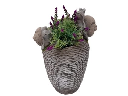 Amfora design proutí se šneky