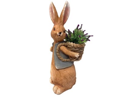 Zajíc ve vestě s nůší hnědý velký