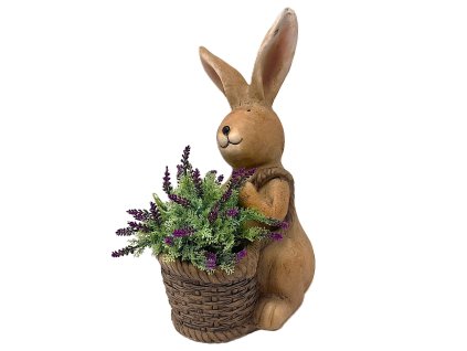 Zajíc s nůší hnědý velký