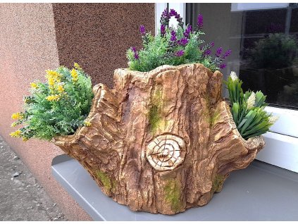 Obal pařez trojitý hnědý