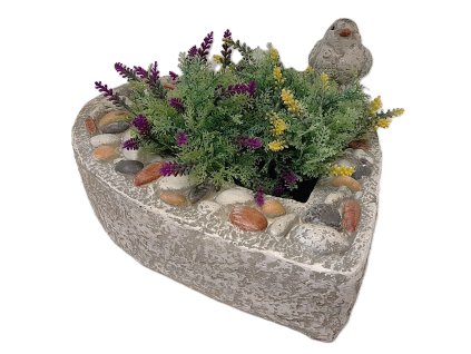 Srdce MG s ptáčkem