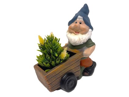 Trpaslík s vozíkem obal