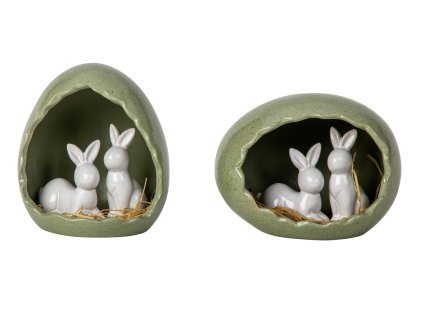 Králíci bílí ve vejci 2 druhy