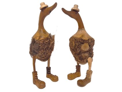 Kachna v botách a klobouku velká