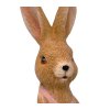 Zajíc v zástěře s nůší velký hnědý