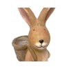 Zajíc s nůší hnědý velký