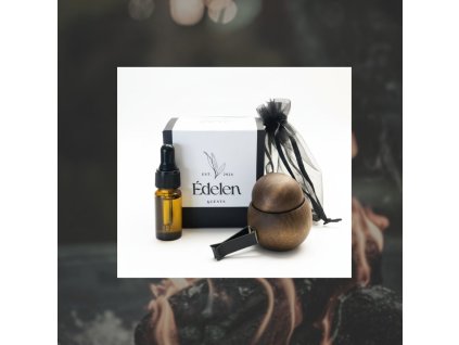 Prémiový drevený difuzér Praskajúci Oheň